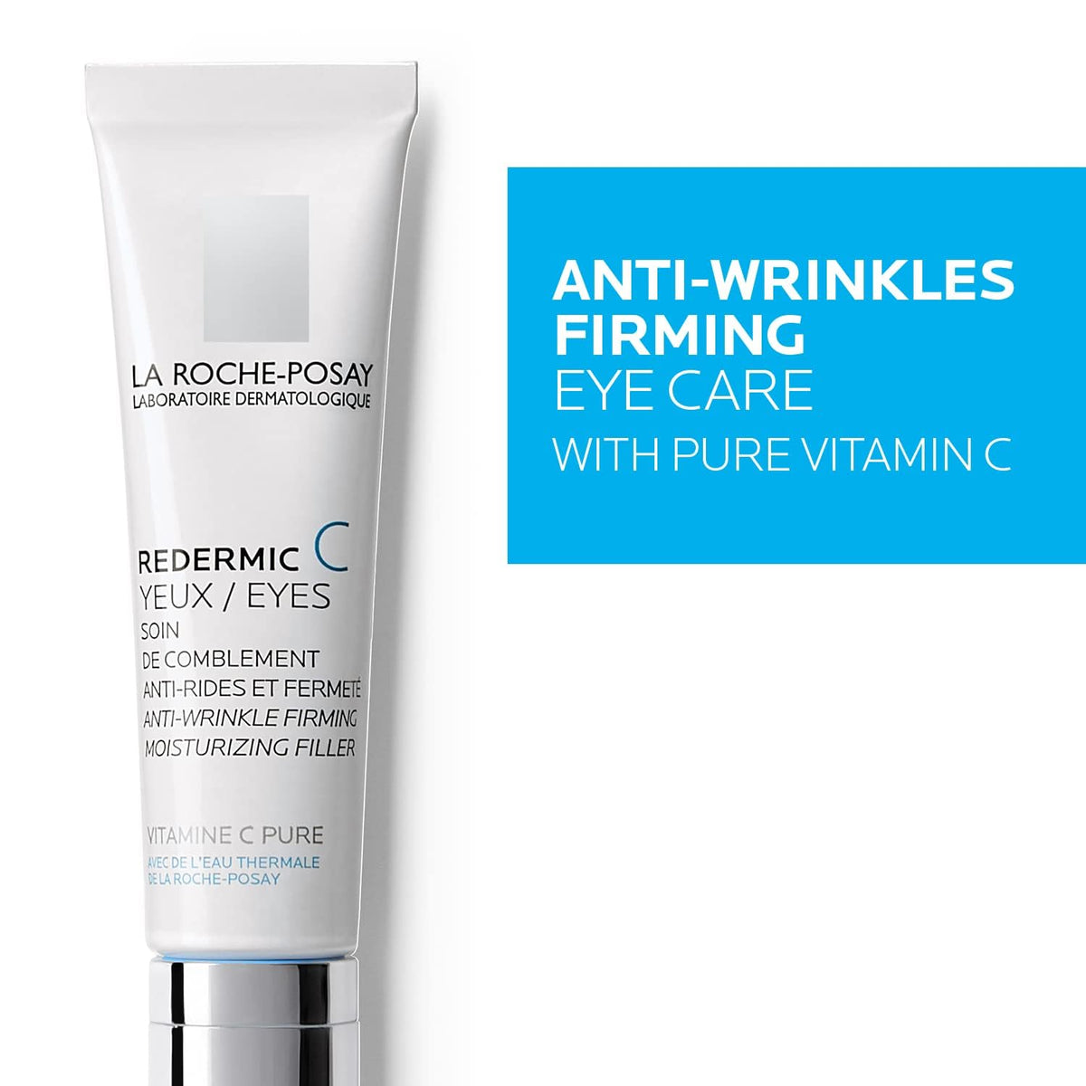 La Roche-Posay label close-up displaying key ingredients and dermatological testing