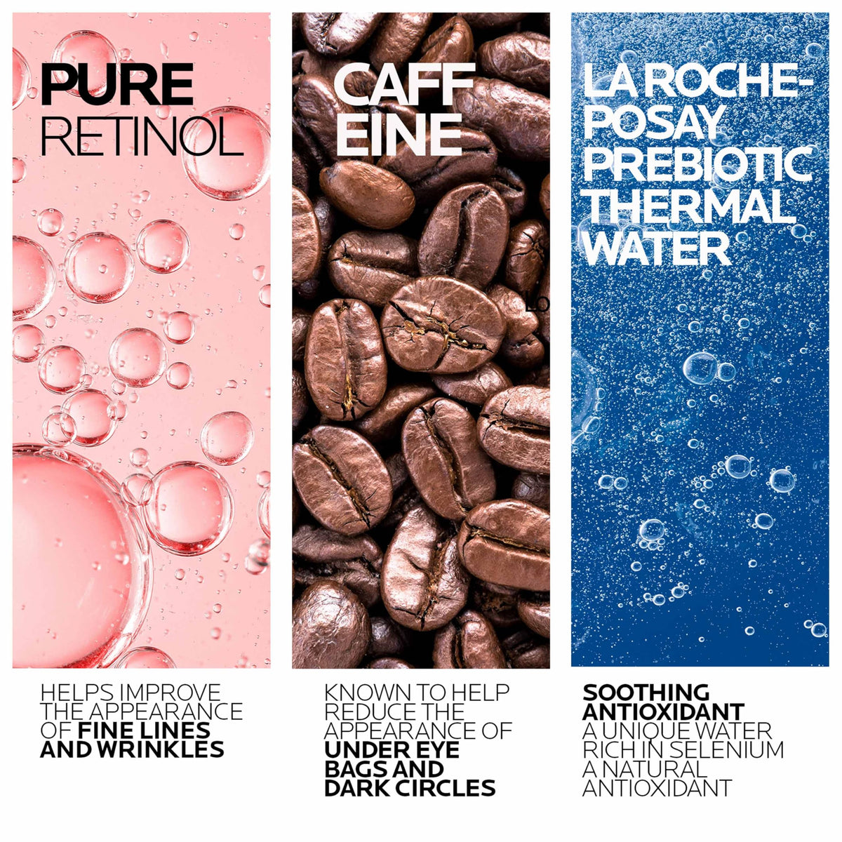 La Roche-Posay tube open showing lightweight retinol cream texture
