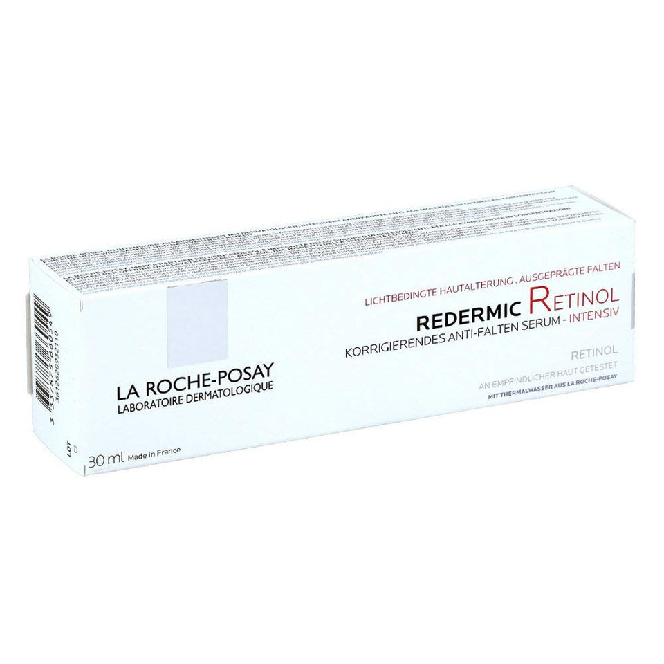 La Roche-Posay front tube packaging showing brand and product benefits