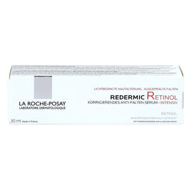 La Roche-Posay product next to ruler showing size and labeling clarity