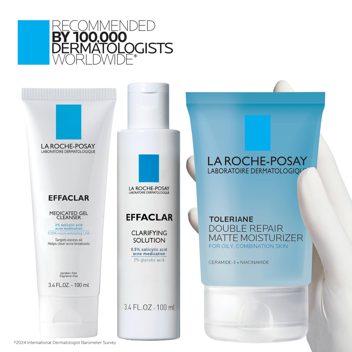 La Roche-Posay size comparison two month supply demonstrating value and longevity benefit