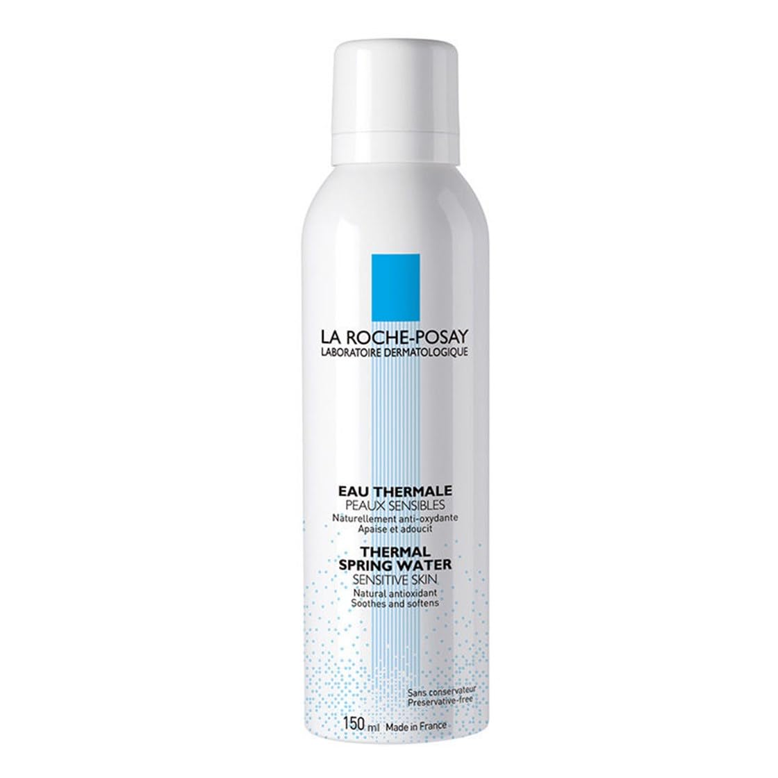 La Roche-Posay front bottle image showing mist spray and soothing hydration