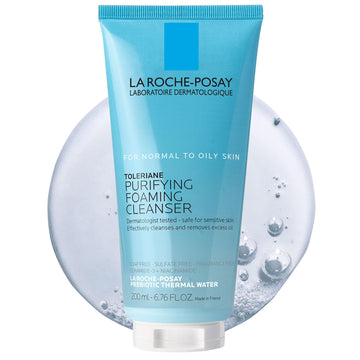 La Roche-Posay front packaging showing cleanser and clear product benefits