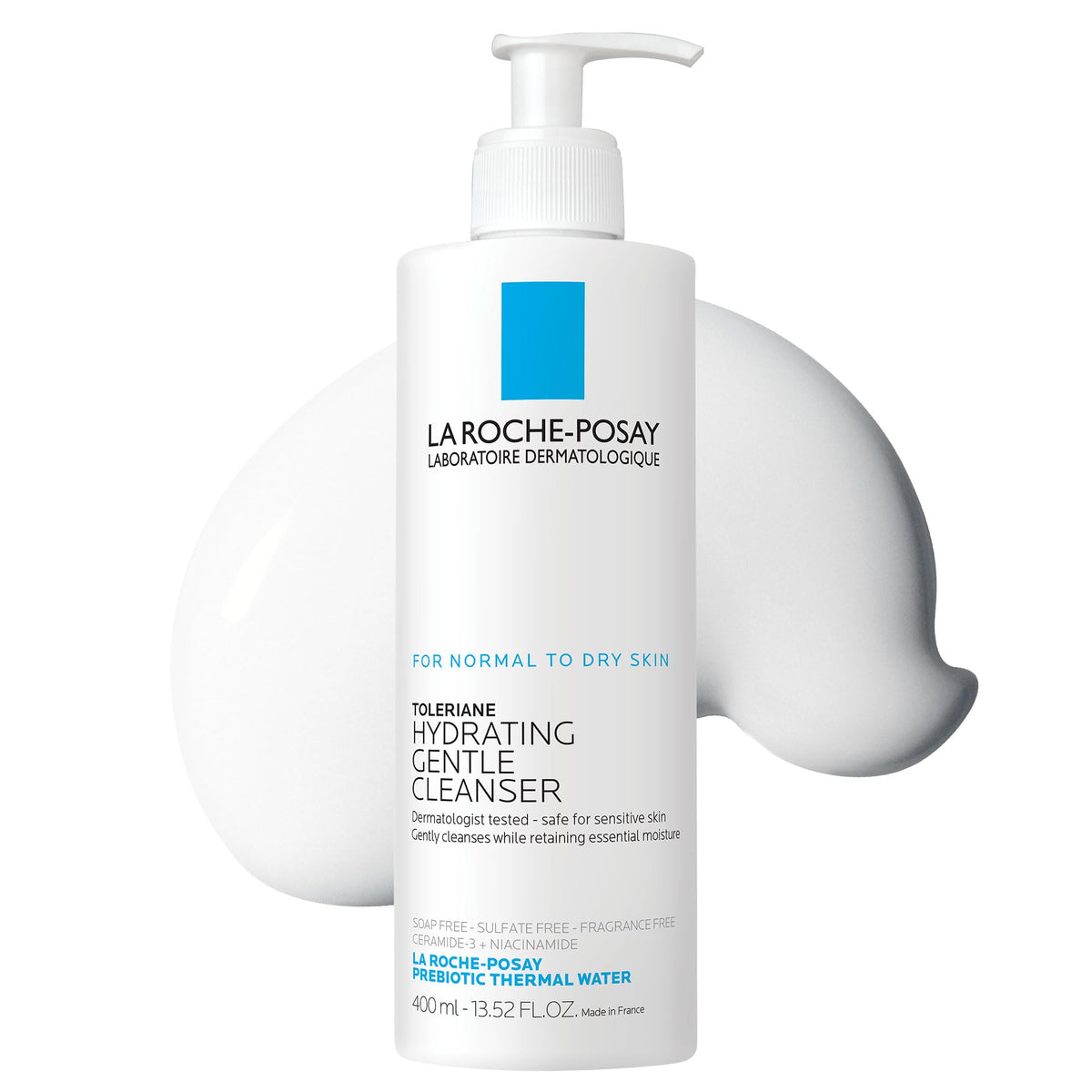La Roche-Posay front tube showing clean packaging and daily use benefit