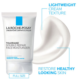 La Roche-Posay travel set size comparison showing compact bottles for on-the-go convenience