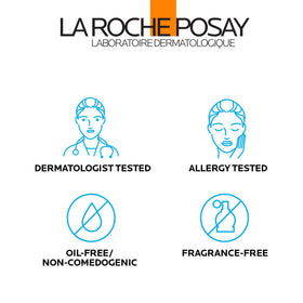La Roche-Posay travel-size tube inside a bag, convenient on-the-go sun protection