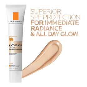La Roche-Posay cap and label detail showing product information and dermatologist trust