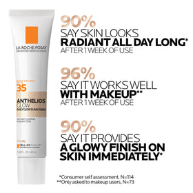 La Roche-Posay texture close-up highlighting lightweight, fast-absorbing cream for hydration