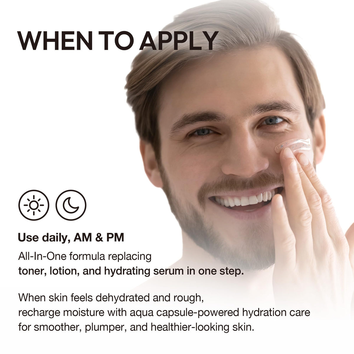 LAB BY He is_ matte finish on skin demonstrating oil control and reduced shine