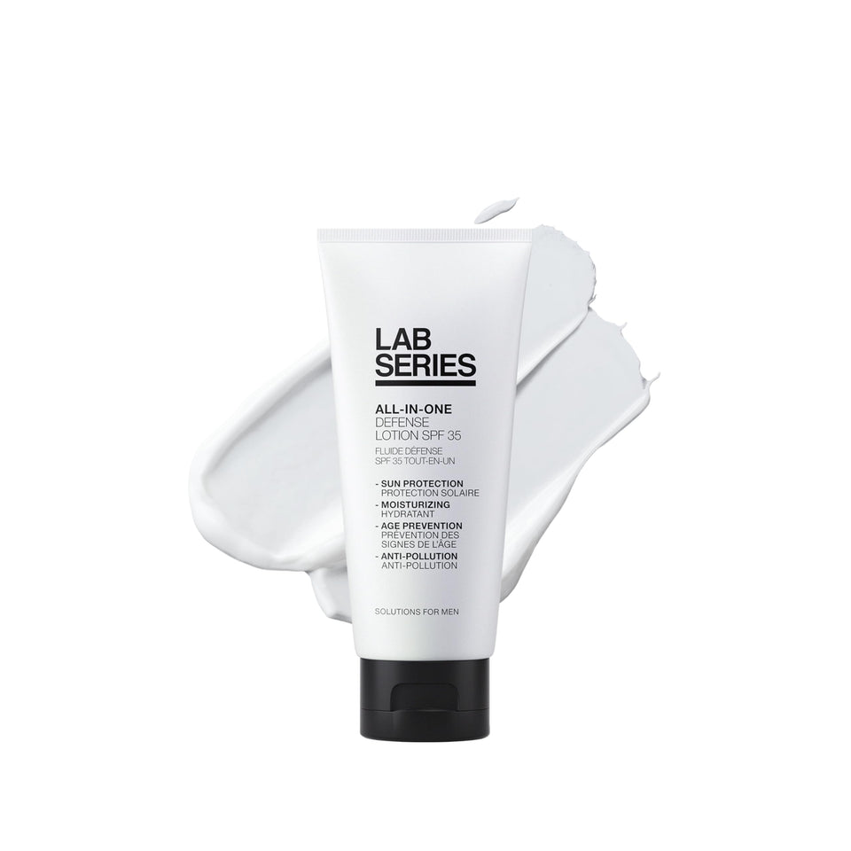 Lab Series front packaging showing product and SPF benefit
