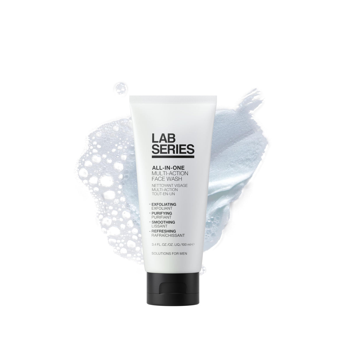 Lab Series front packaging showing clean design and bottle benefit