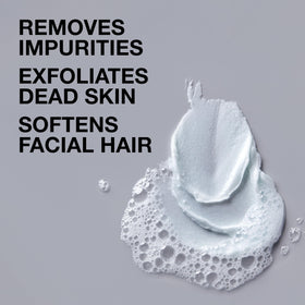 Lab Series bottle on bathroom counter signaling everyday routine benefit
