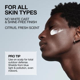 Lab Series lotion texture close-up illustrating lightweight feel