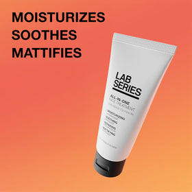 Lab Series close-up texture revealing lightweight, fast-absorbing cream for hydration