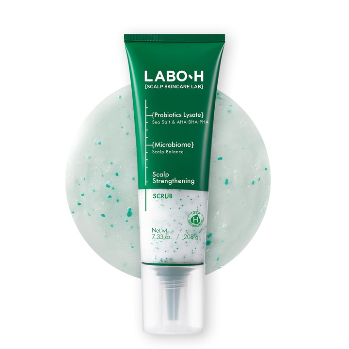 LABO-H front bottle view showing label and clear product benefit