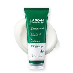 LABO-H front packaging showing bottle and label, highlights vegan benefit