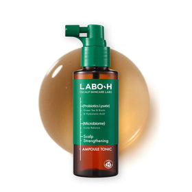 LABO-H front packaging showing bottle and product name with benefit