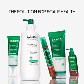 LABO-H label close-up showing clear usage instructions and safety