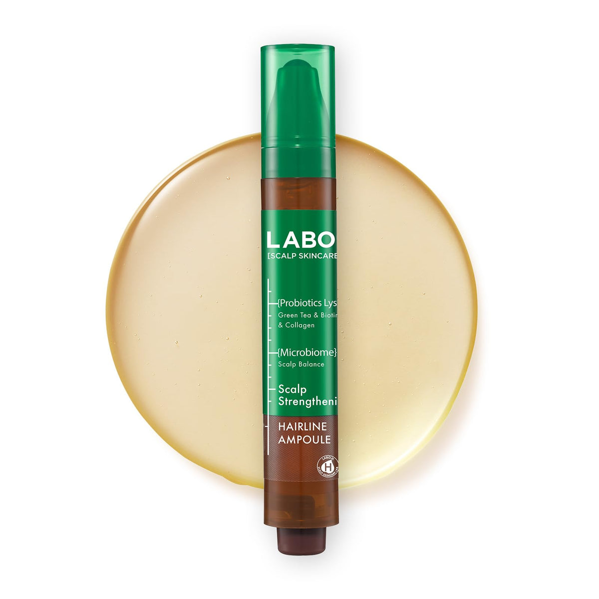 LABO-H front packaging showing compact roll-on and benefit for travel
