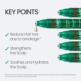 LABO-H roller-tip close-up providing precise application and gentle massage