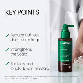 LABO-H spray nozzle close-up demonstrating easy targeted application