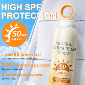 LADDYFOX application on face using palm to protect eyes and ensure even spread