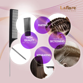 Close-up of Laflare peg detail showing sturdy PP material and tangle-reducing spacing benefit