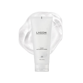 LAGOM front bottle showing cleanser branding and volume for clear identification and benefit