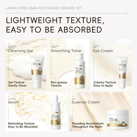 LAIKOU eye cream small tube emphasizing targeted hydration and smoothing