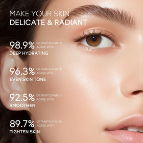 LAIKOU eye cream tube detail showing precise application for delicate area