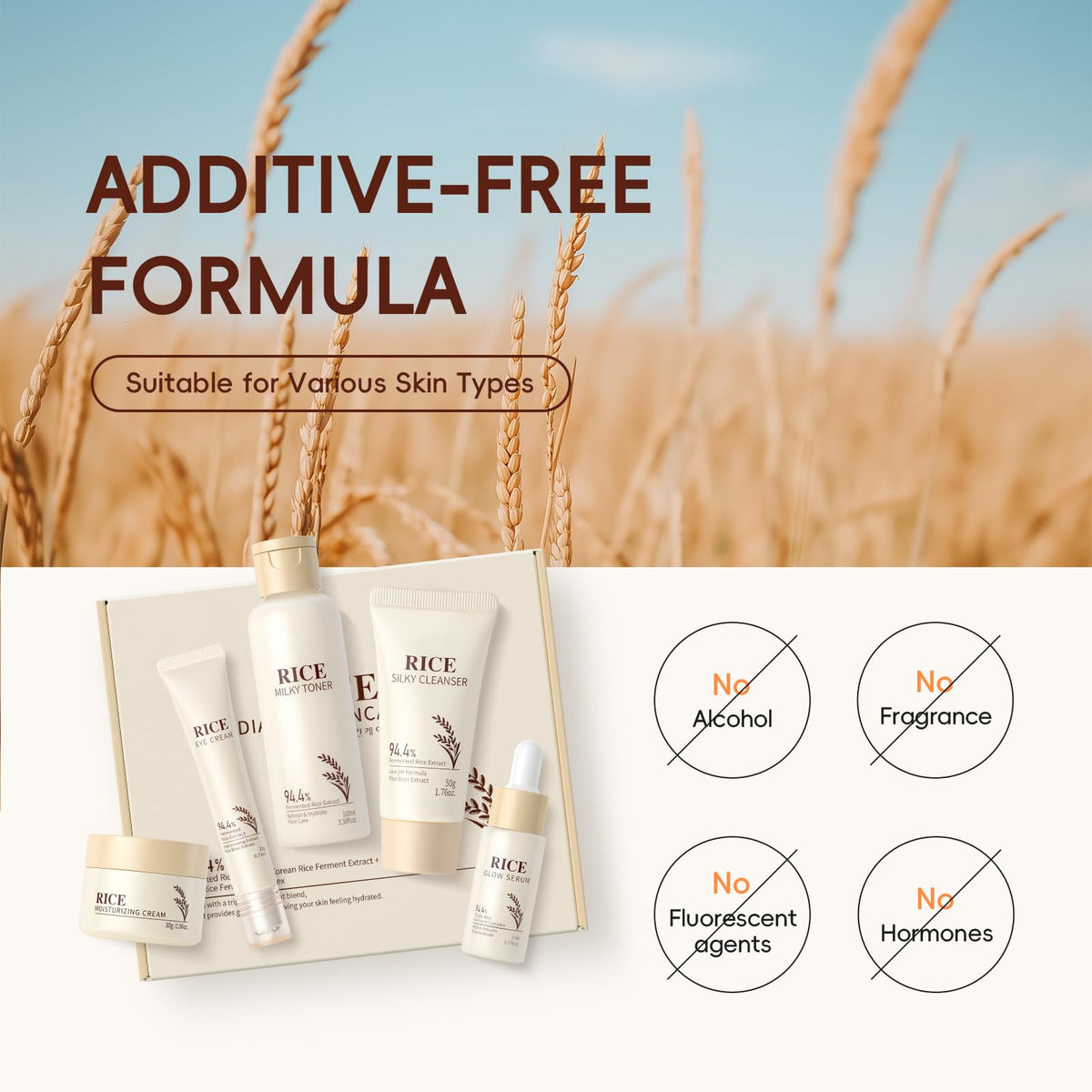 LAIKOU beauty set styled on bathroom shelf for attractive everyday routine benefit