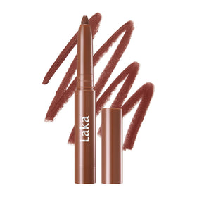 Laka lip liner front packaging showing Espresso Temper and benefit of precise definition