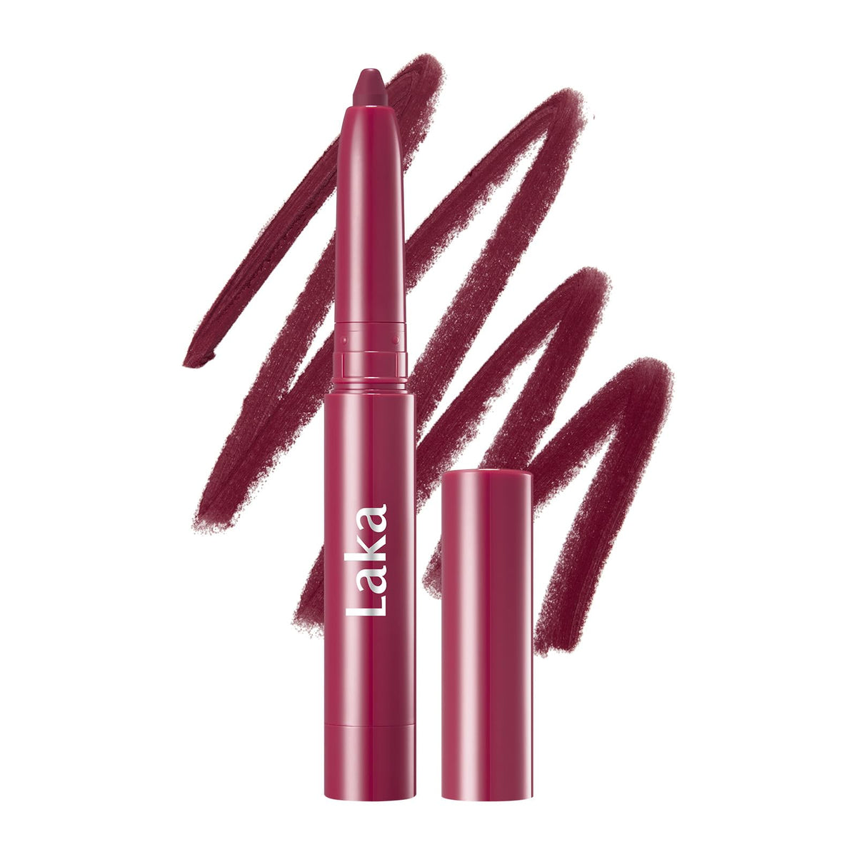 Laka front packaging showing pencil and shade for defined lips