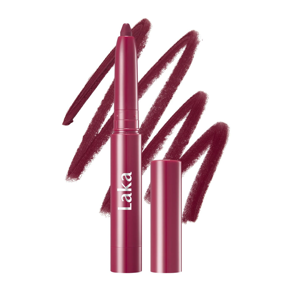 Laka front packaging showing pencil and shade for defined lips