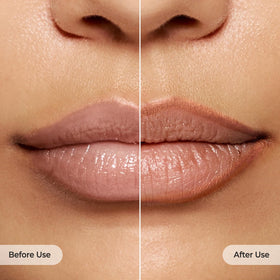 Laka lip liner next to coin for size comparison showing travel-friendly benefit