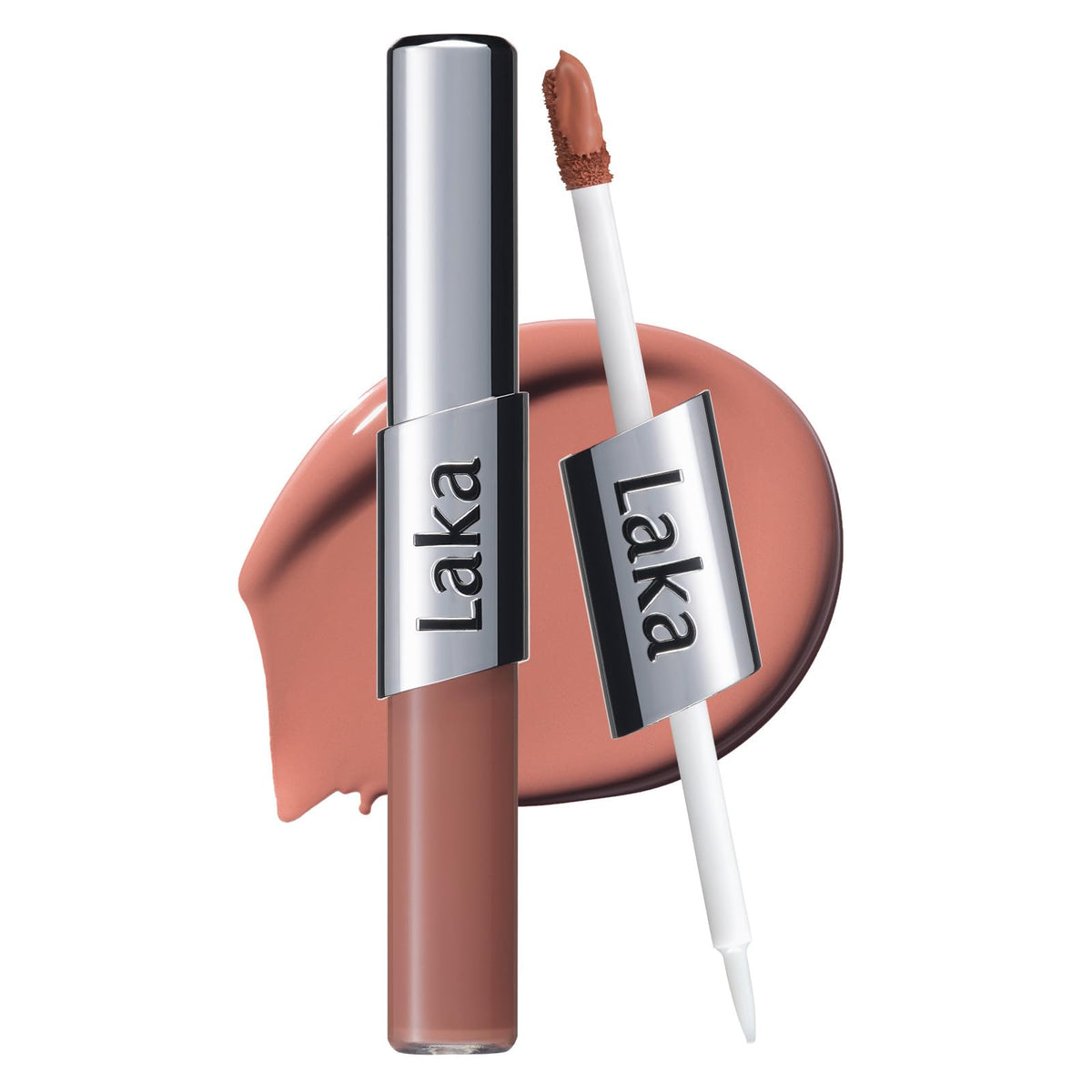 Laka front packaging showing the dual-ended pen and shade information for easy selection