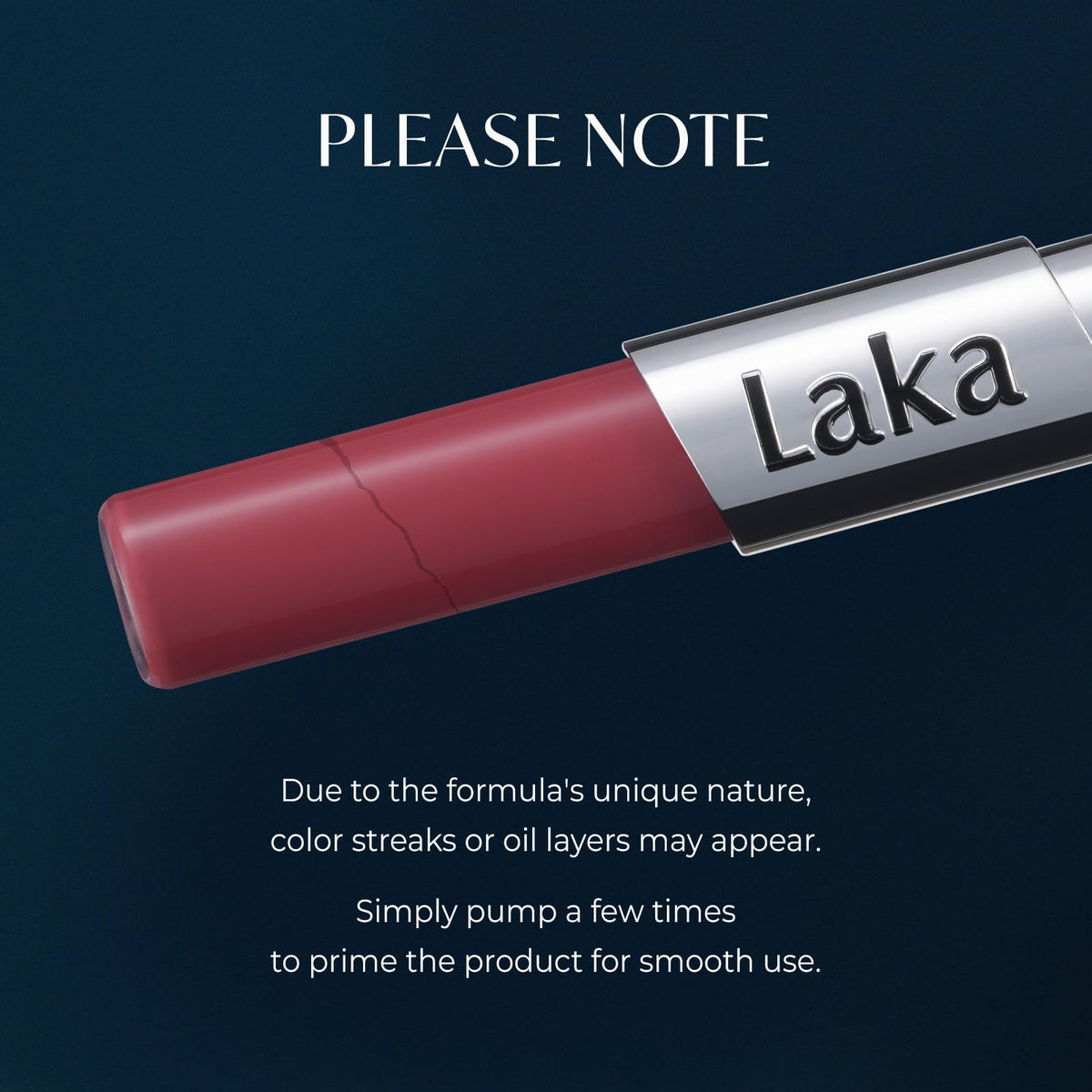 Laka nightout lifestyle showing glossy finish and long-lasting look