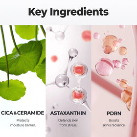 Laka cream included in a layered skin routine for sealed hydration