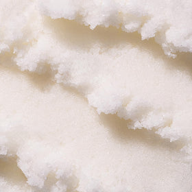 LALICIOUS whipped sugar texture close-up highlighting gentle exfoliation benefits