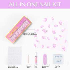 LAMIMOSA nails worn on hand outdoors showing stylish everyday benefit