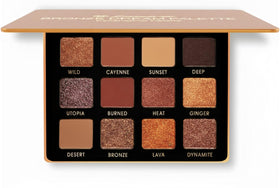 Lamora front packaging showing bronze palette and compact convenience
