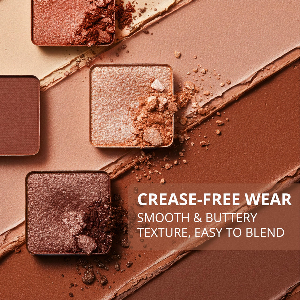 Lamora open palette with mirror for quick on-the-go touch ups