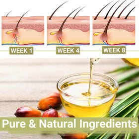 Lampolar product label and ingredient list emphasizing 100% pure Batana