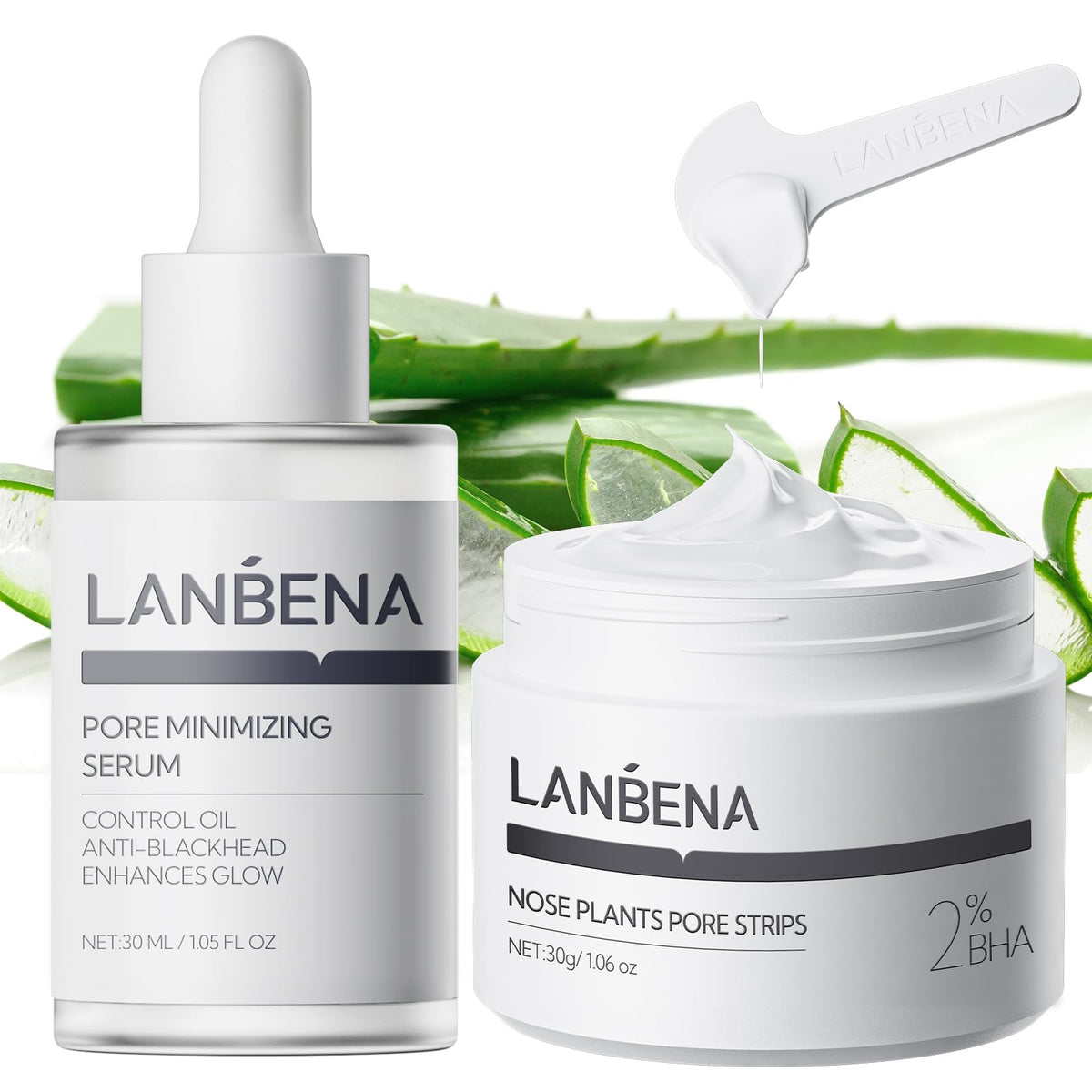 LANBENA front packaging showing full blackhead removal set for complete care