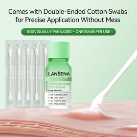 LANBENA product label detail showing ingredient transparency and safety focus