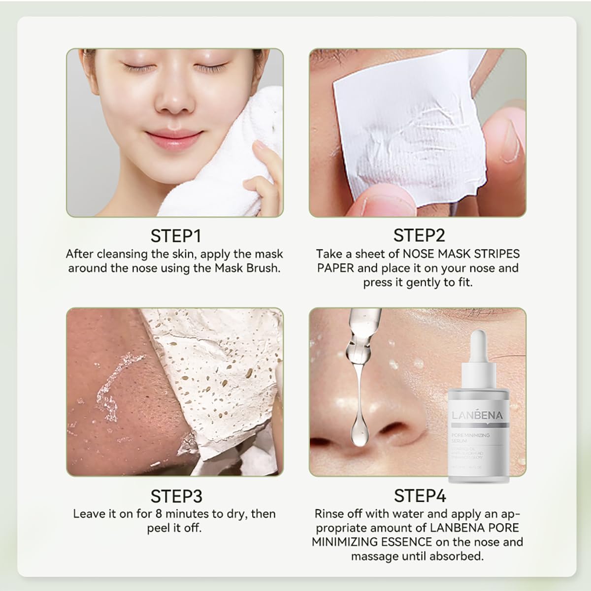 LANBENA kit staged in bathroom to show routine use and convenience