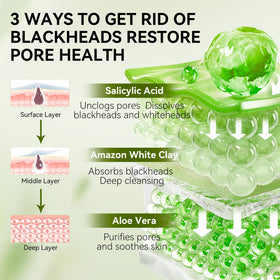 LANBENA in a bathroom routine setting suggesting convenient at-home treatment