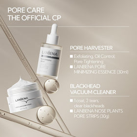LANBENA pipette dispensing serum drop demonstrating controlled application and absorption