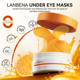 LANBENA patch scale in hand to show real size for accurate at-home use expectations