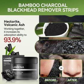 LANBENA strip close-up texture showing thick gel for stronger grip and extraction benefit